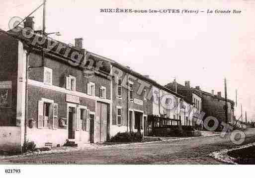 Ville de BUXIERESSOUSLESCOTES, carte postale ancienne