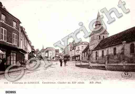 Ville de CAMBREMER, carte postale ancienne