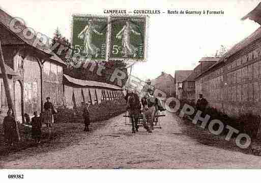Ville de CAMPEAUX, carte postale ancienne