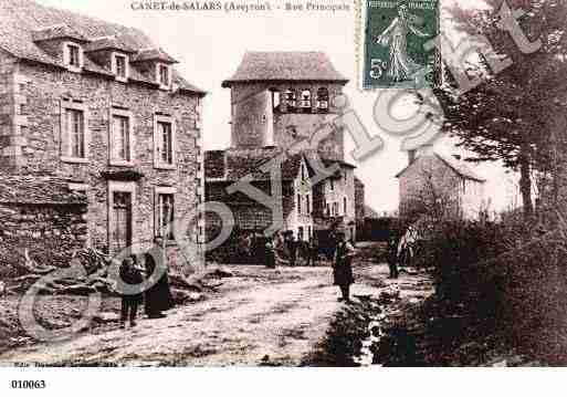 Ville de CANETDESALARS, carte postale ancienne