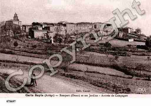 Ville de CARLABAYLE, carte postale ancienne Ville de CARLABAYLE, carte postale ancienne