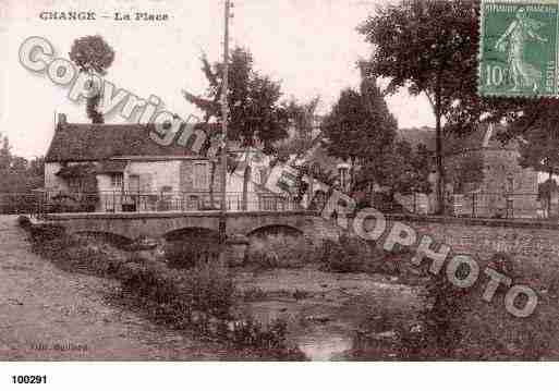Ville de CHANGE, carte postale ancienne