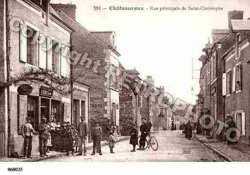 Ville de CHATEAUROUX, carte postale ancienne