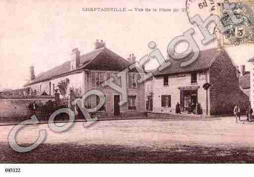 Ville de CHEPTAINVILLE, carte postale ancienne