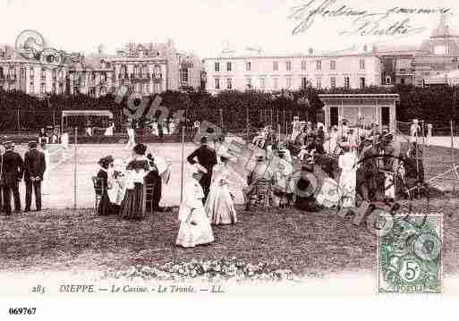 Ville de DIEPPE, carte postale ancienne