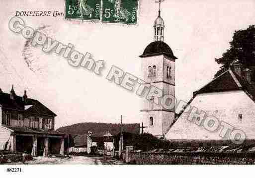 Ville de DOMPIERRESURMONT, carte postale ancienne