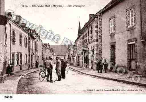 Ville de ENTRAMMES, carte postale ancienne