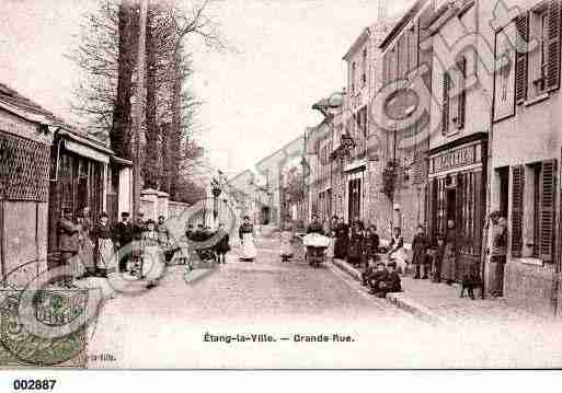 Ville de ETANGLAVILLE(L'), carte postale ancienne