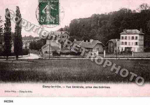 Ville de ETANGLAVILLE(L\'), carte postale ancienne Ville de ETANGLAVILLE(L\'), carte postale ancienne
