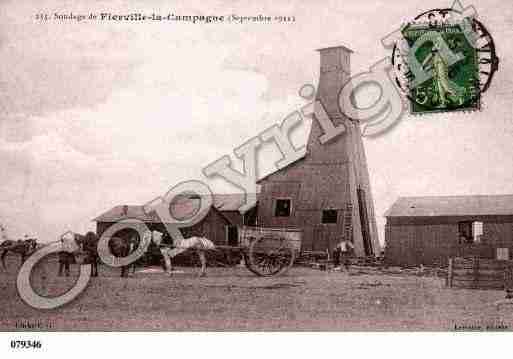 Ville de FIERVILLEBRAY, carte postale ancienne