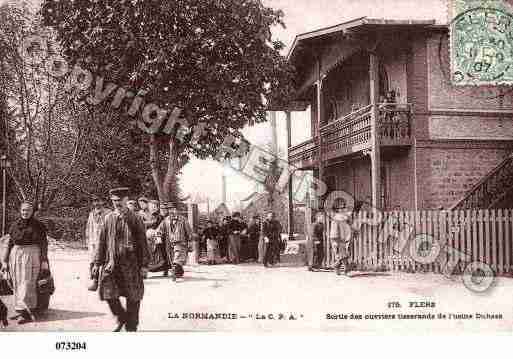 Ville de FLERS, carte postale ancienne