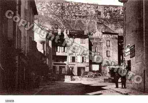 Ville de FLORAC, carte postale ancienne