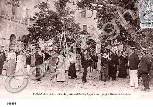 Ville de FORCALQUIER, carte postale ancienne Ville de FORCALQUIER, carte postale ancienne