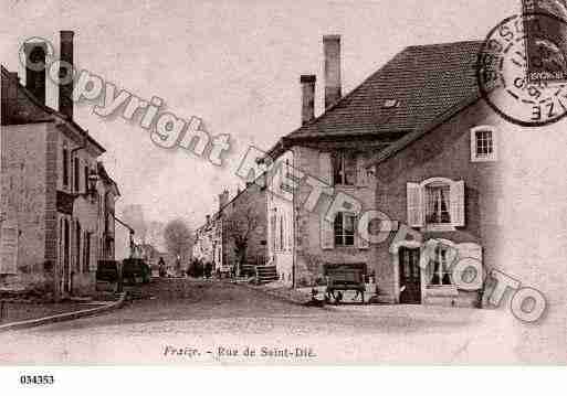 Ville de FRAIZE, carte postale ancienne