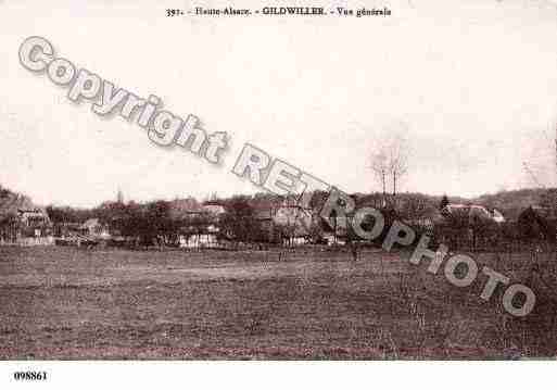 Ville de GILDWILLER, carte postale ancienne