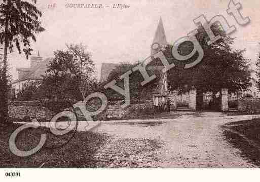 Ville de GOURFALEUR, carte postale ancienne