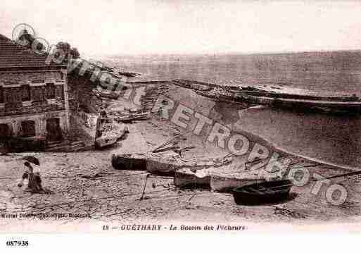 Ville de GUETHARY, carte postale ancienne