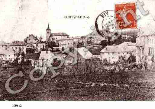 Ville de HAUTEVILLELOMPNES, carte postale ancienne