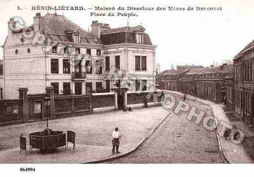 Ville de HENINBEAUMONT, carte postale ancienne