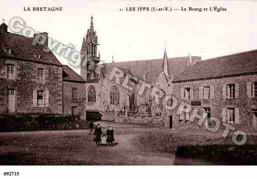 Ville de IFFS(LES), carte postale ancienne