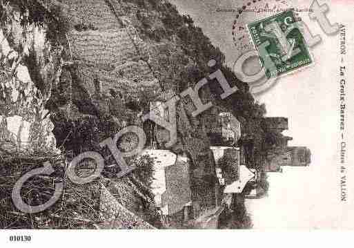 Ville de LACROIXBARREZ, carte postale ancienne