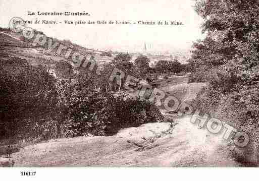 Ville de LAXOU, carte postale ancienne