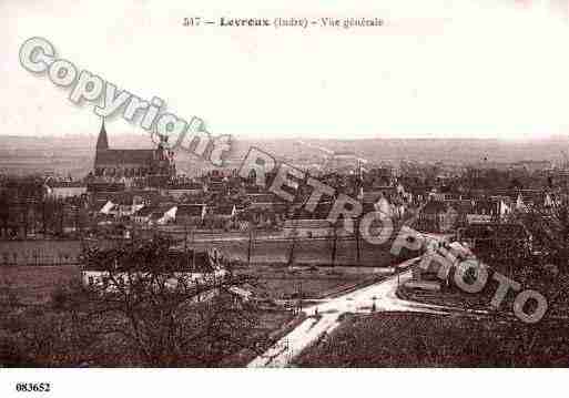 Ville de LEVROUX, carte postale ancienne