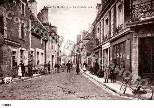 Ville de LIMERAY, carte postale ancienne