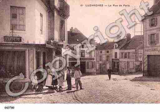 Ville de LUZARCHES, carte postale ancienne