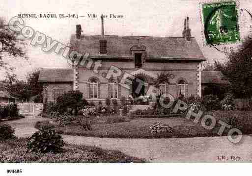 Ville de MESNILRAOUL, carte postale ancienne Ville de MESNILRAOUL, carte postale ancienne