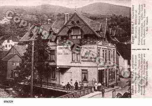 Ville de METZERAL, carte postale ancienne