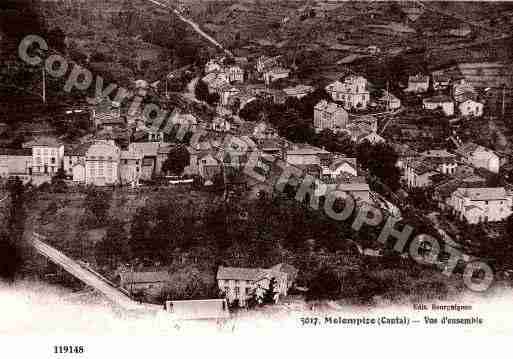 Ville de MOLOMPIZE, carte postale ancienne