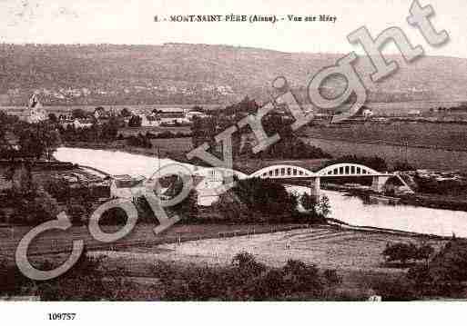 Ville de MONTSAINTPERE, carte postale ancienne