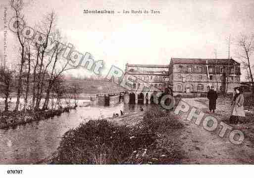 Ville de MONTAUBAN, carte postale ancienne