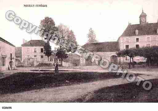 Ville de NEUILLYL\'EVEQUE, carte postale ancienne