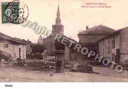 Ville de NEUVILLYENARGONNE, carte postale ancienne