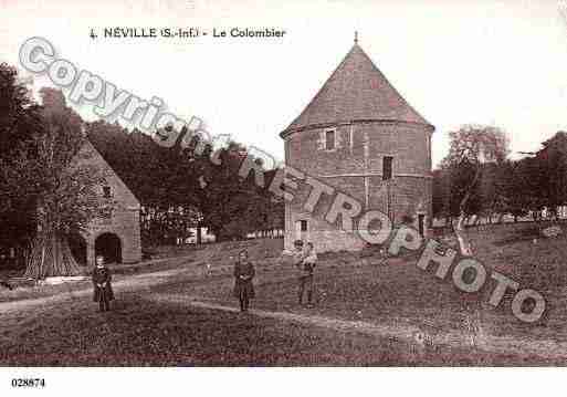 Ville de NEVILLE, carte postale ancienne