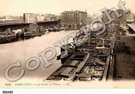 Ville de PARIS19, carte postale ancienne