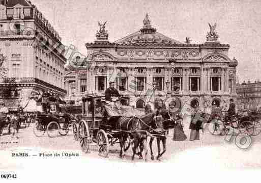 Ville de PARIS2, carte postale ancienne