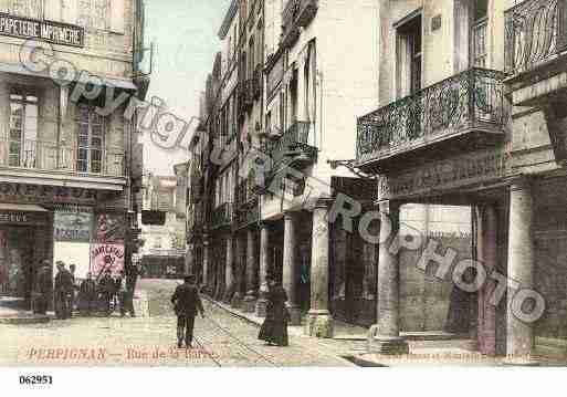 Ville de PERPIGNAN, carte postale ancienne