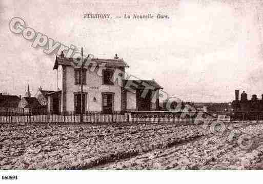 Ville de PERRIGNY, carte postale ancienne