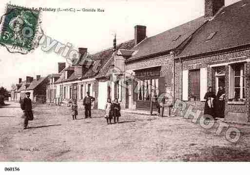 Ville de POISLAY(LE), carte postale ancienne