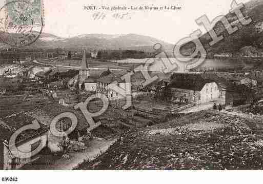 Ville de PORT, carte postale ancienne