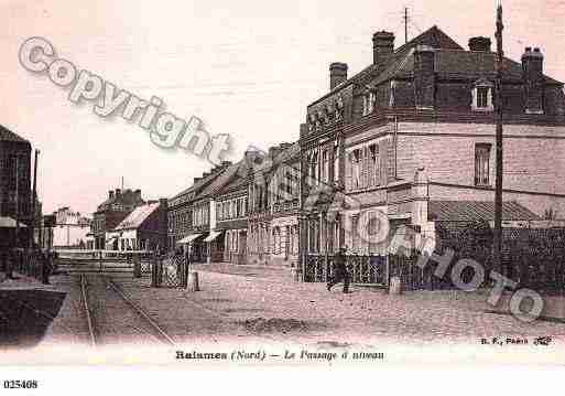 Ville de RAISMES, carte postale ancienne