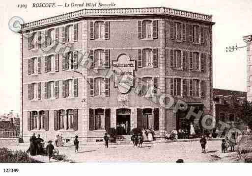 Ville de ROSCOFF, carte postale ancienne