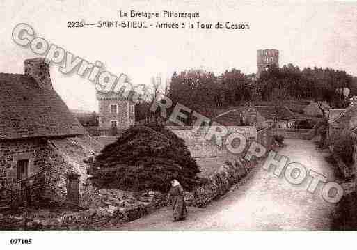 Ville de SAINTBRIEUC, carte postale ancienne