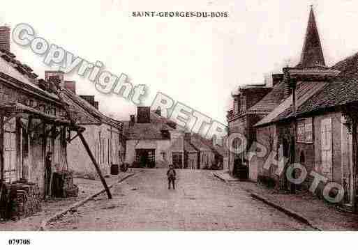 Ville de SAINTGEORGESDUBOIS, carte postale ancienne