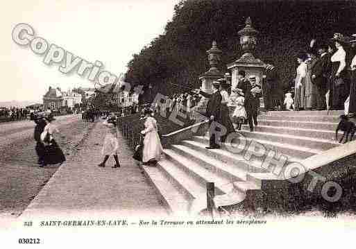 Ville de SAINTGERMAINENLAYE, carte postale ancienne