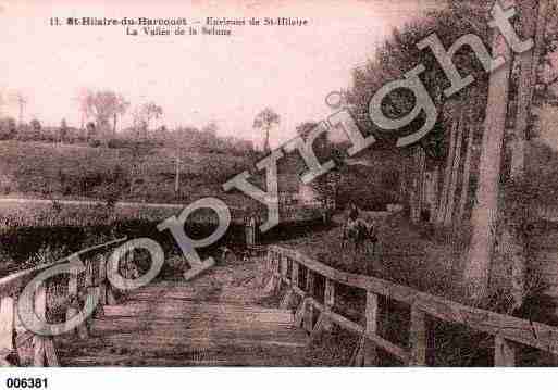 Ville de SAINTHILAIREDUHARCOUET, carte postale ancienne