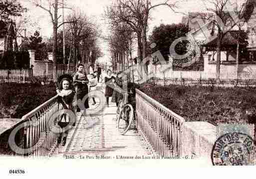Ville de SAINTMAURDESFOSSES, carte postale ancienne